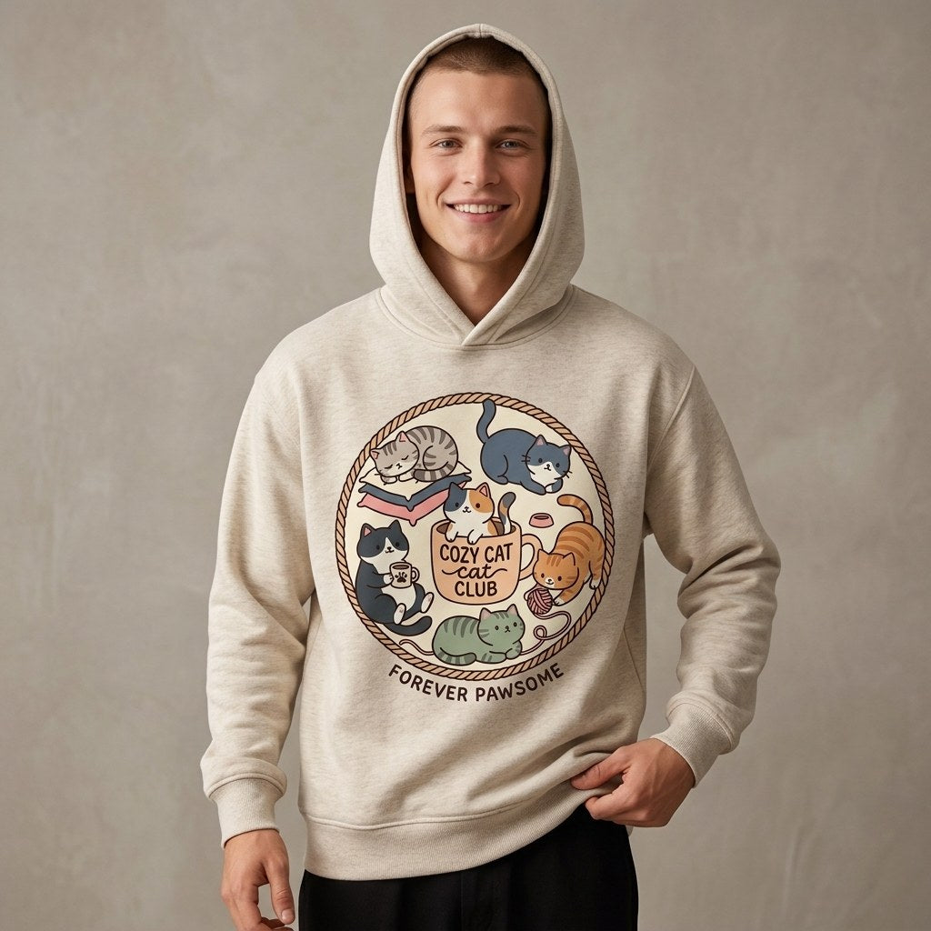 Cozy Cat Club: Forever Pawsome Comfort Wear