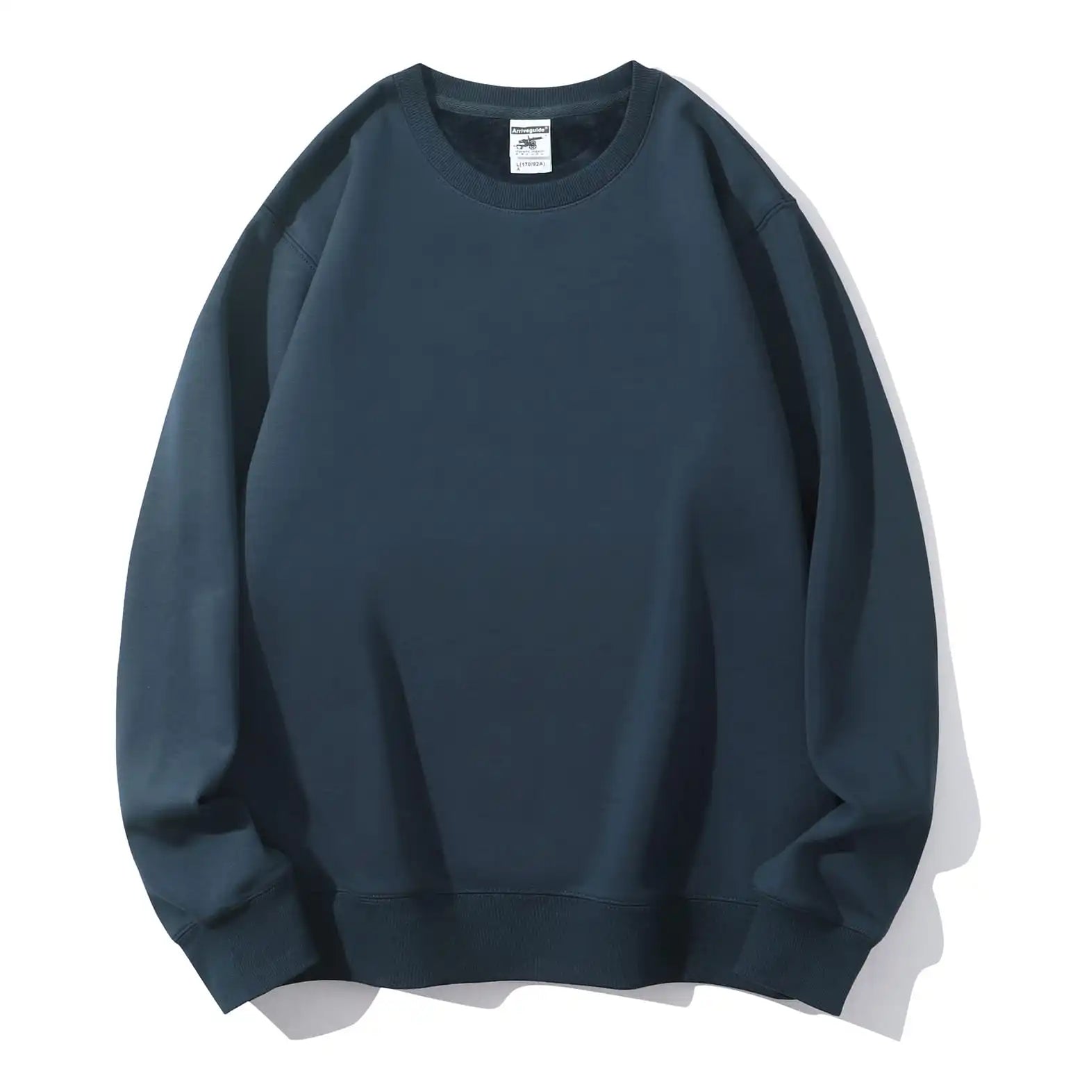 InkBlue crewneck flat lay