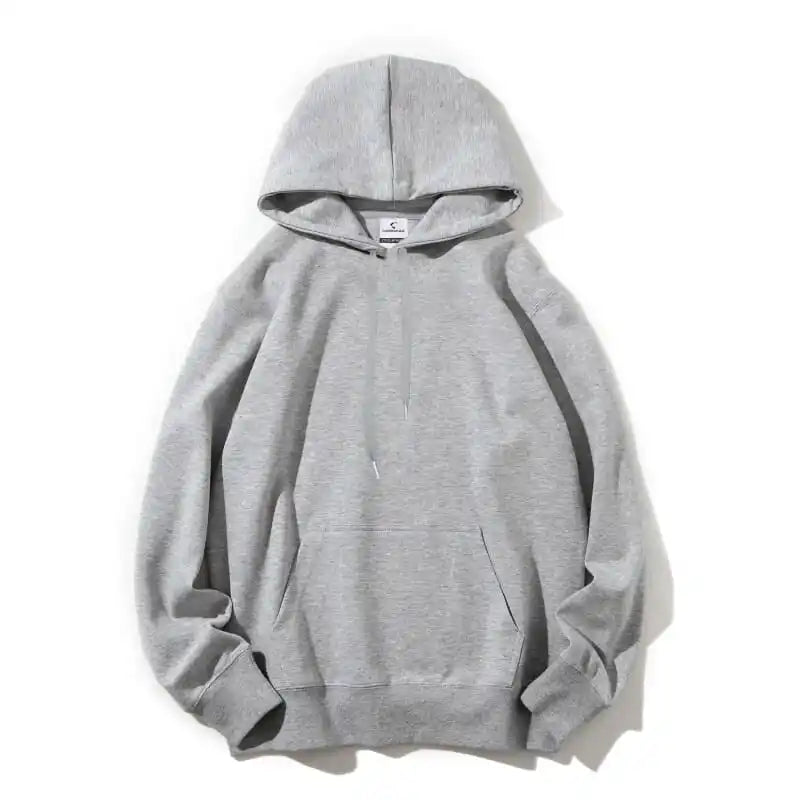 HeatherGrey hoodie flat lay