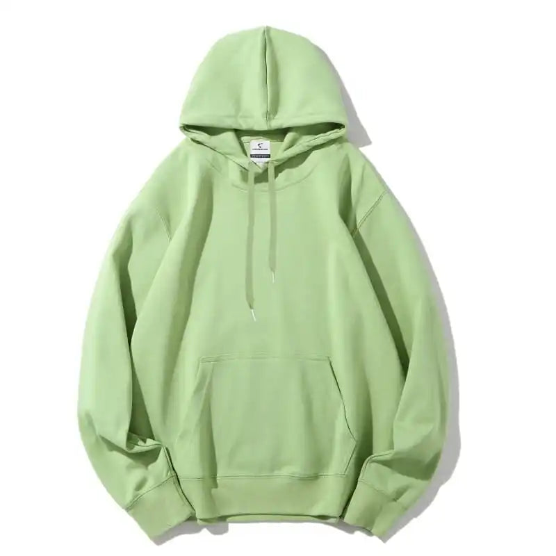 MatchaGreen hoodie flat lay