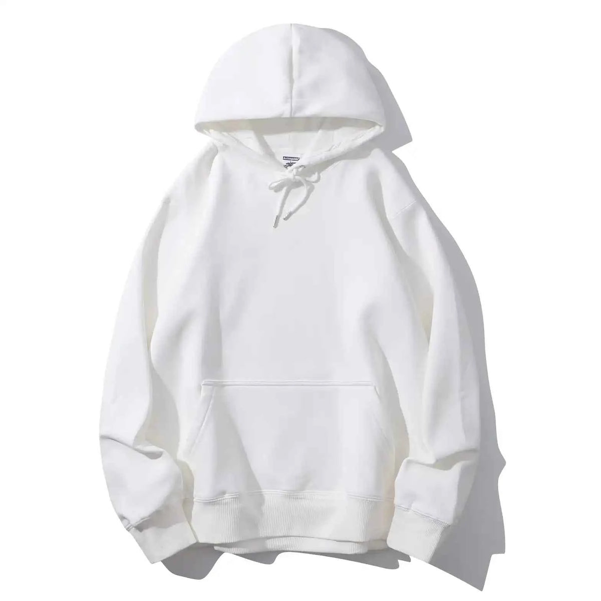 400g Silver Fox Fleece Pullover Hoodie | 6W588 Unisex Sweatshirt