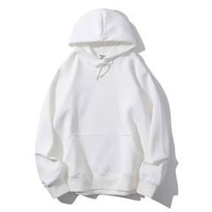 400g Silver Fox Fleece Pullover Hoodie | 6W588 Unisex Sweatshirt