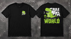 Dinosaur Rule My World Graphic T-Shirt and Hoodie Collection