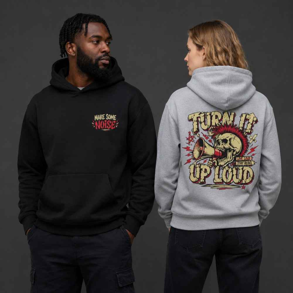 Rack and Roll Rebel Punk Graphic T-Shirts and Hoodies
