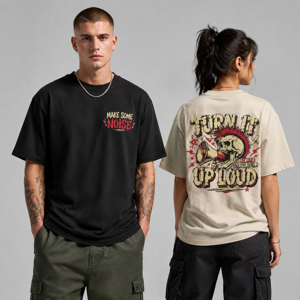 Rack and Roll Rebel Punk Graphic T-Shirts and Hoodies