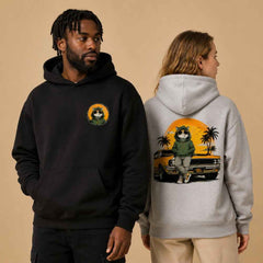 Stay Cool Cat Retro Streetwear Graphic Apparel Collection