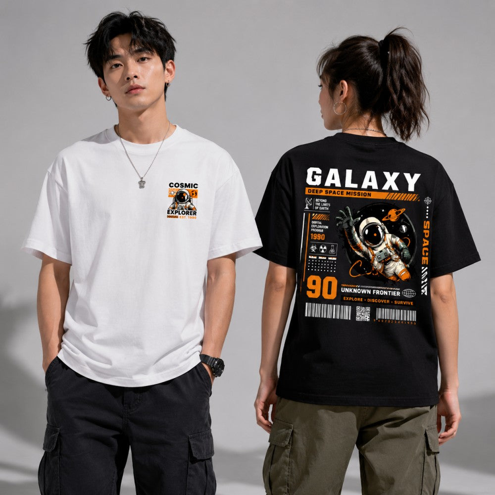 Cosmic Explorer Deep Space Graphic Apparel Collection