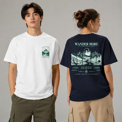 Wander More Outdoor Graphic Apparel Collection (T-Shirts and Hoodies)