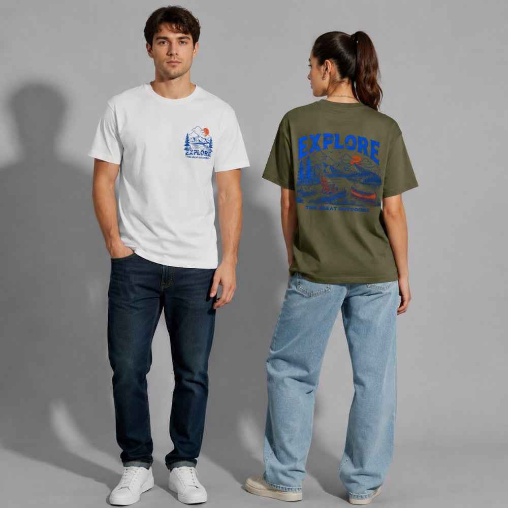 Explore Great Outdoors Vintage Graphic T-Shirts and Hoodies