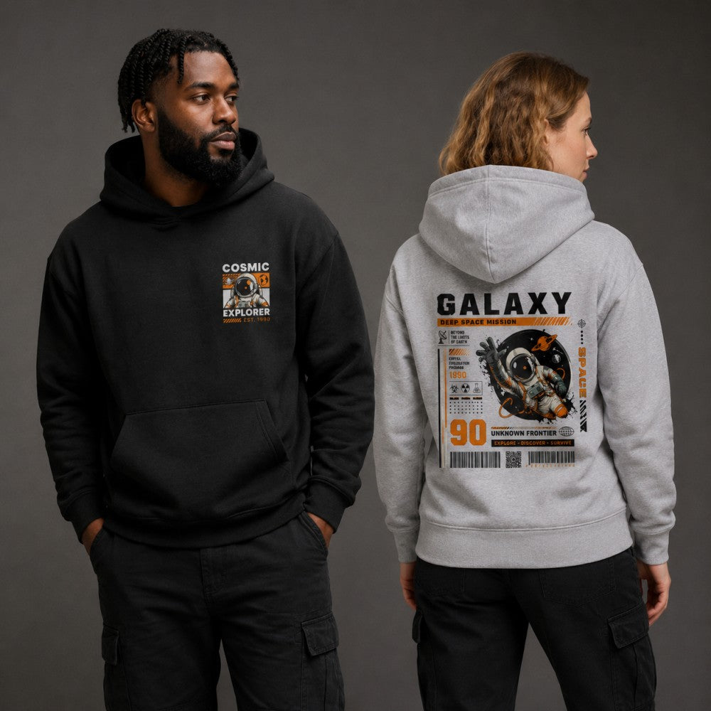 Cosmic Explorer Deep Space Graphic Apparel Collection