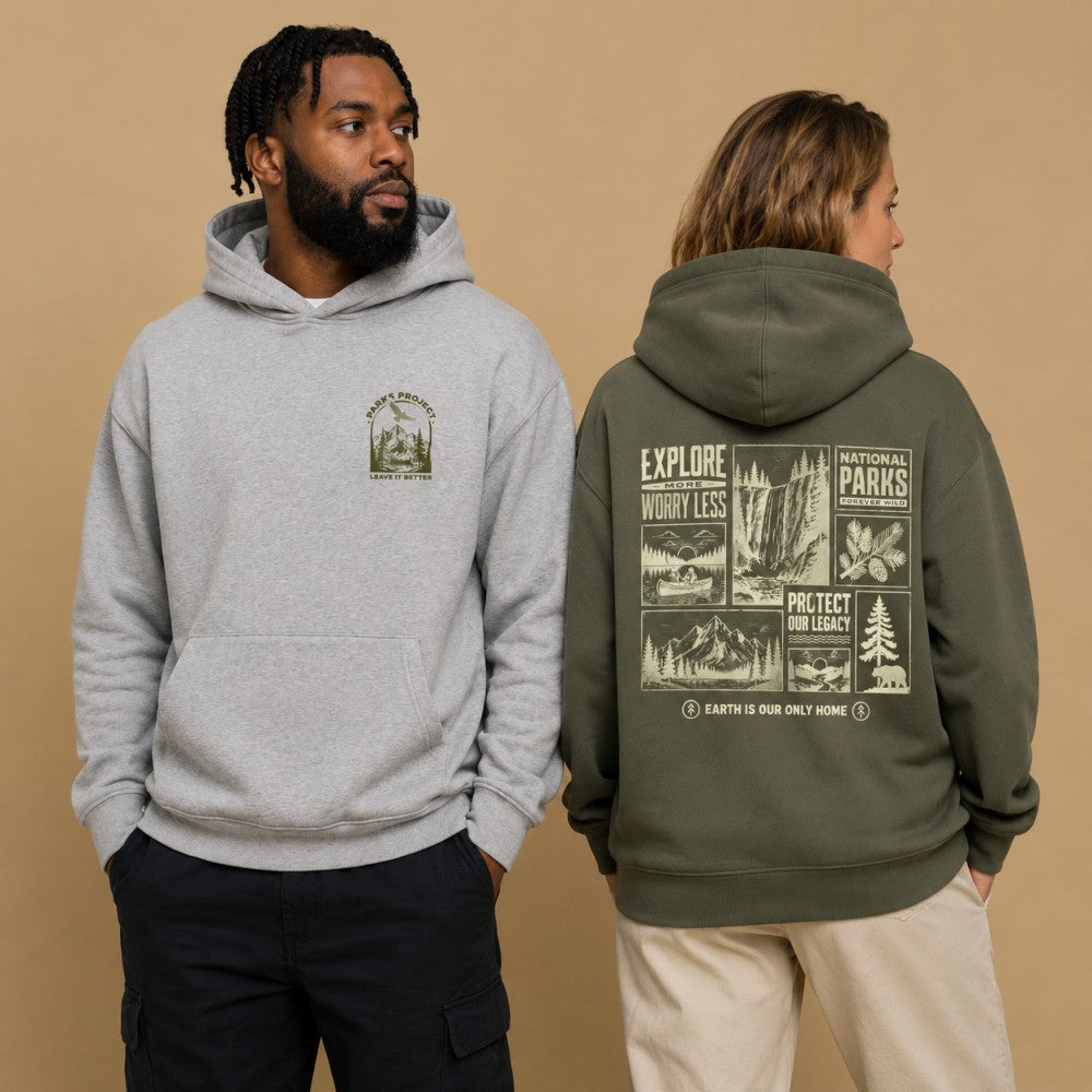 Earth Is Our Home Vintage Outdoors Graphic T-Shirts and Hoodies
