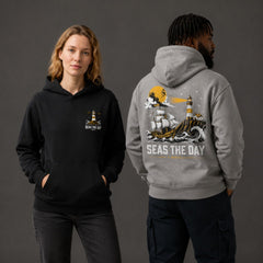 Seas the Day Vintage Nautical Graphic T-Shirts and Hoodies