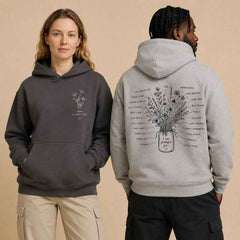 Grow in Gratitude Floral Graphic Apparel Collection