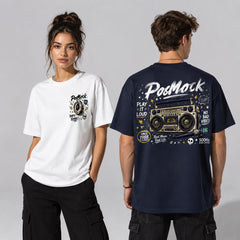 Retro Boombox Street Graphic Apparel Collection (T-Shirts and Hoodies)
