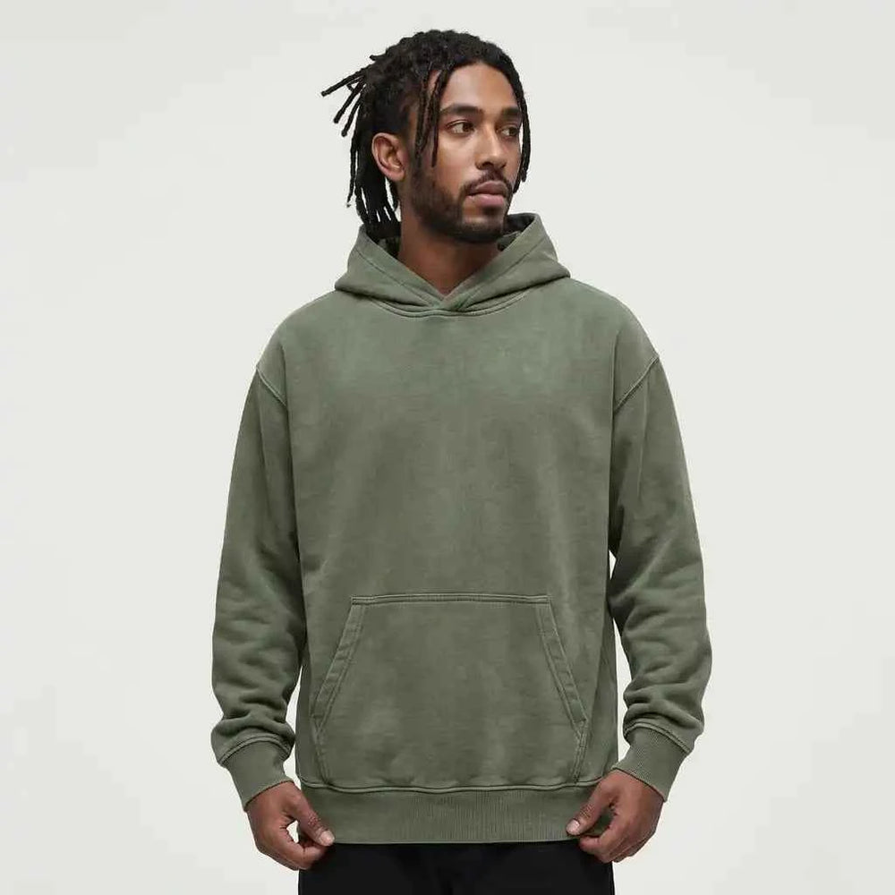 300g Heavyweight Cotton Blend Hoodie | CARIBBEAN SEAL Unisex Pullover