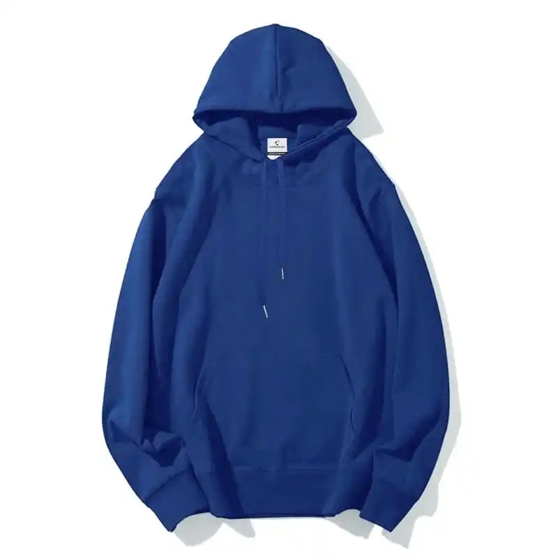 ClassicBlue hoodie flat lay