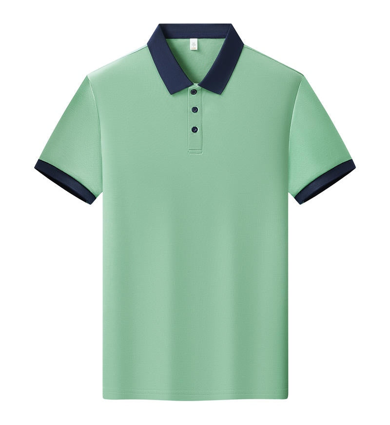 Custom Contrast Trim Polo Shirt | 220g Polyester Team Uniforms