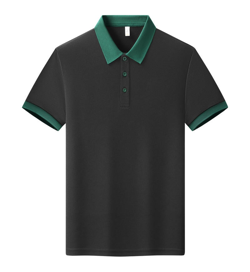 Custom Contrast Trim Polo Shirt | 220g Polyester Team Uniforms