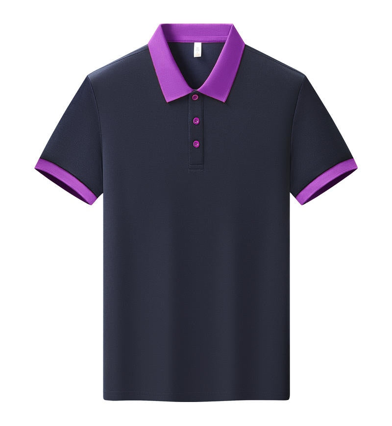 Custom Contrast Trim Polo Shirt | 220g Polyester Team Uniforms