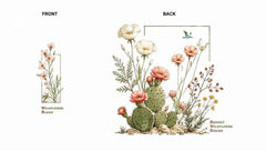 Peony Botanical Art Graphic Apparel Collection (T-Shirts & Hoodies)