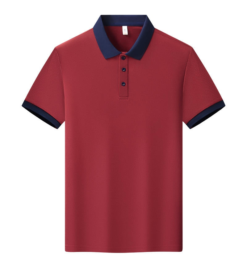 Custom Contrast Trim Polo Shirt | 220g Polyester Team Uniforms