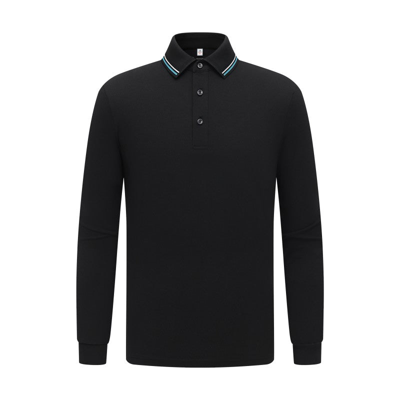 Premium Long Sleeve Pique Polo | Custom Team Uniforms & Corporate Gear