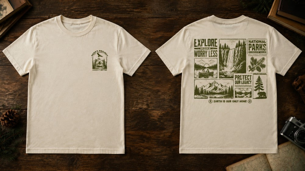 Earth Is Our Home Vintage Outdoors Graphic T-Shirts and Hoodies