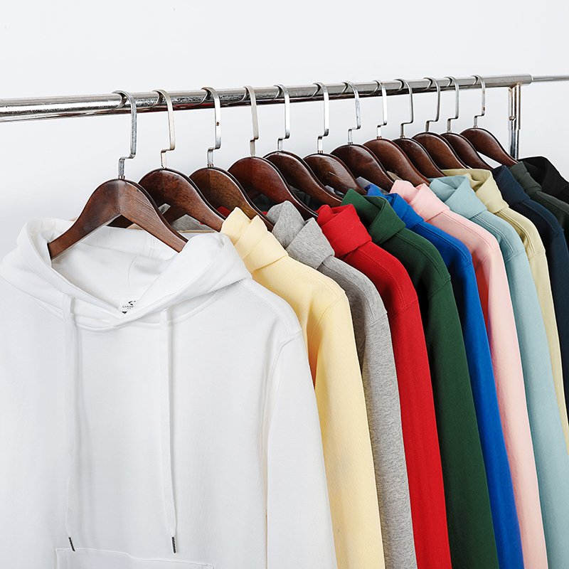 Midweight Terry Cotton Hoodie - US Size