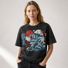 Fierce Tiger Irezumi Wave Graphic Apparel Collection