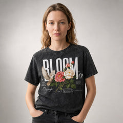 Bloom Floral Dove Keep Growing Graphic Apparel Collection
