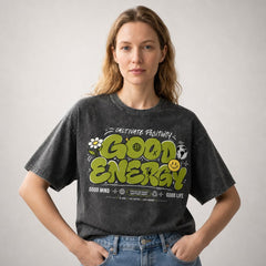 Good Energy Cultivate Positivity Graphic Apparel Collection