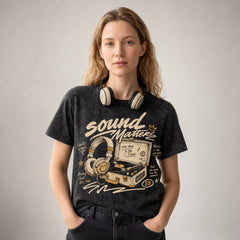Sound Matters Vinyl Turntable Analog Soul Graphic Apparel Collection