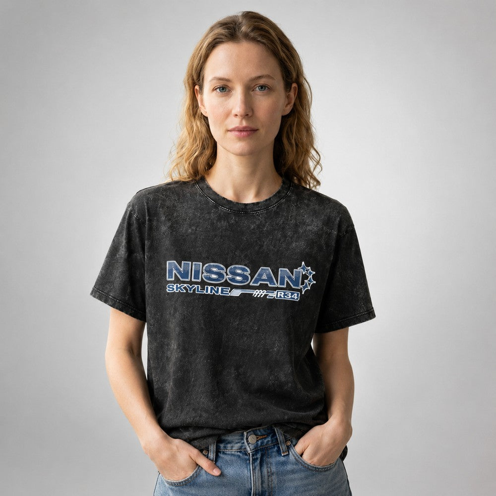 Nissan Skyline R34 JDM Legend Tokyo Graphic Apparel Collection