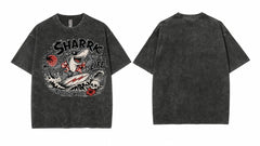 Shark Life Surf Ride The Wave Graphic Apparel Collection