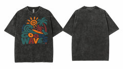 Good Waves Retro Surf Graphic Apparel Collection