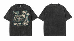 Keep It Simple Woody Wagon Surf Graphic Apparel Collection