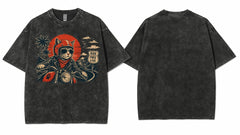 Cool DJ Cat Motorcycle Ride Free Sunset Graphic Apparel Collection