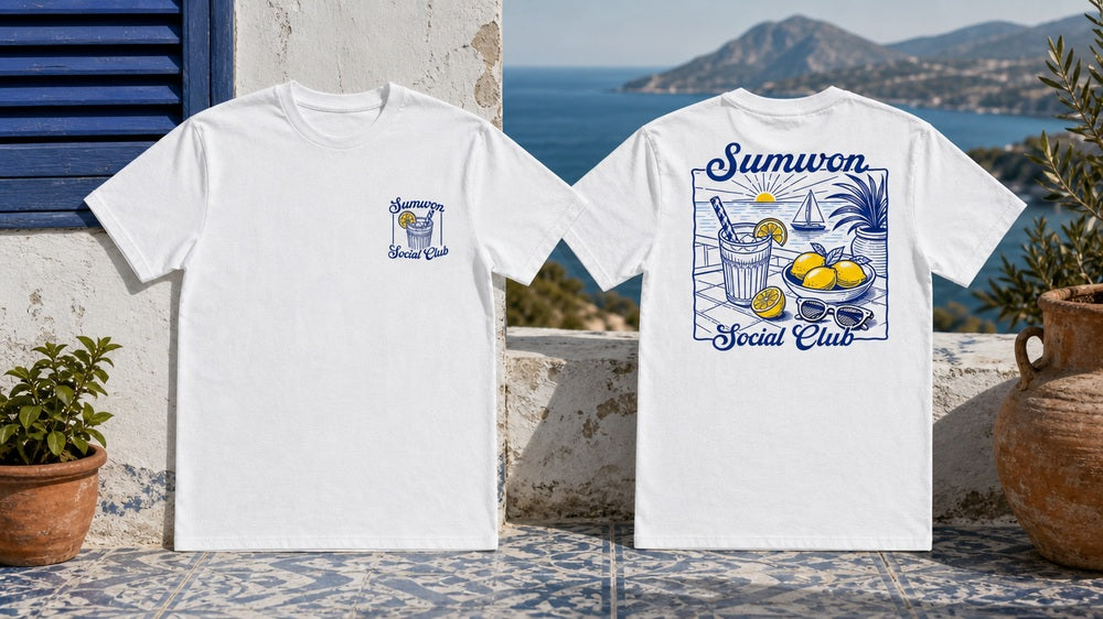 Social Club Lemonade Coastal Vintage Graphic Apparel Collection