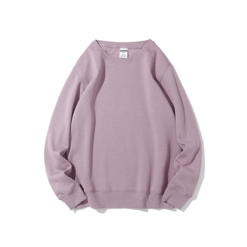 Heavy Weight Winter Pullover Crewnecks Sweatshirts with Velvet