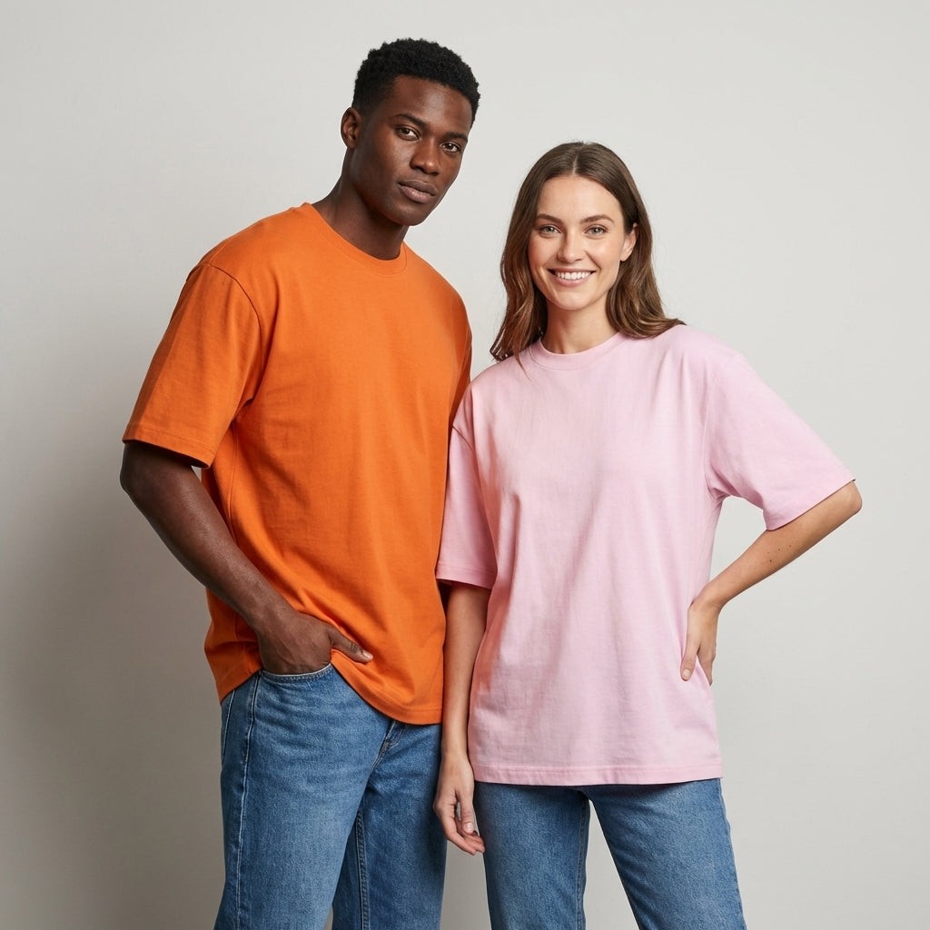 Custom Heavyweight Oversized T-Shirt | 275gsm Cotton Team Merch