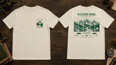 Wander More Outdoor Graphic Apparel Collection (T-Shirts and Hoodies)