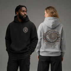 Celestial Moon Goddess Gothic Celestial Graphic Apparel Collection (T-Shirts and Hoodies)