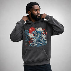 Fierce Tiger Irezumi Wave Graphic Apparel Collection
