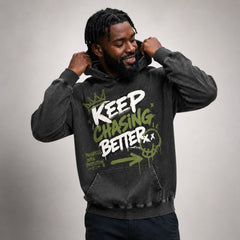 Keep Chasing Better Progress Graffiti Graphic Apparel Collection