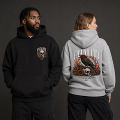 Fatality Skull Raven Gothic Streetwear Graphic Apparel Collection