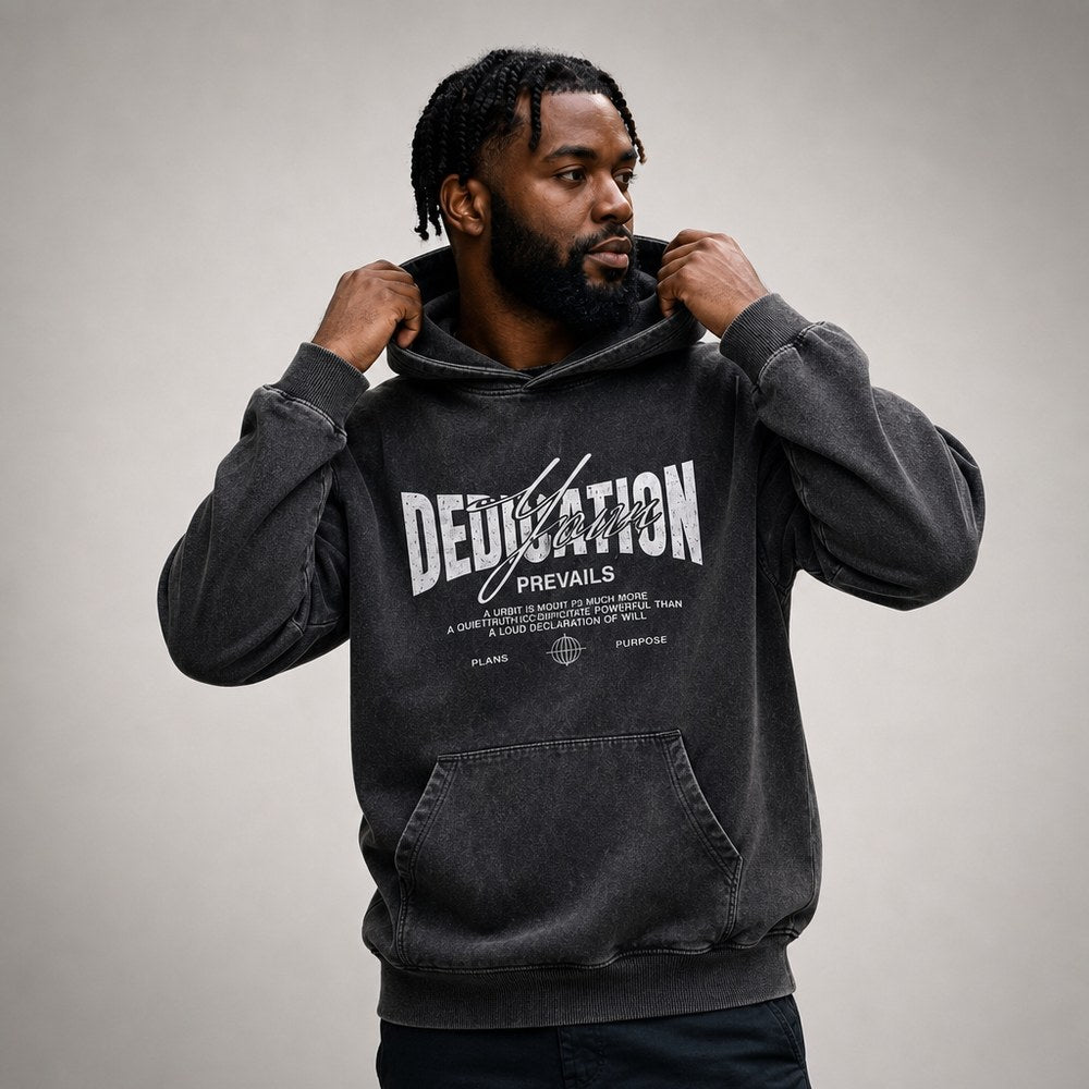 Dedication Prevails Cowboy Mountains Graphic Apparel Collection