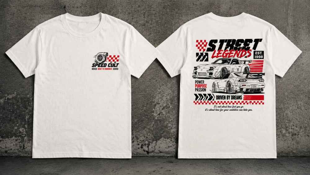 Street Legends Racing Graphic Apparel Collection