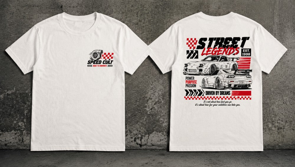 Street Legends Racing Graphic Apparel Collection