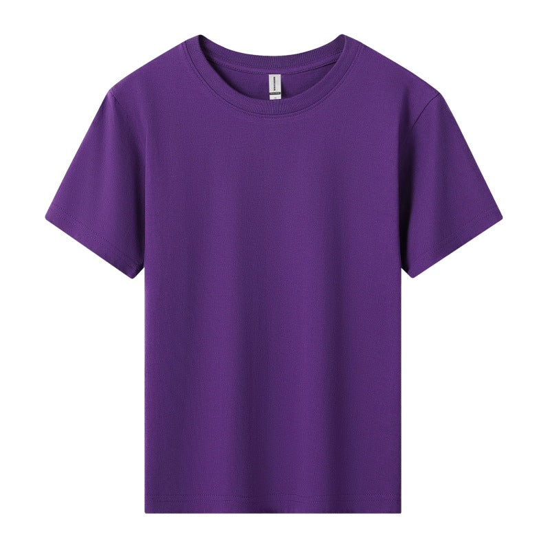 Custom Kids 100% Cotton T-Shirt – Premium 180gsm Youth Team Tee