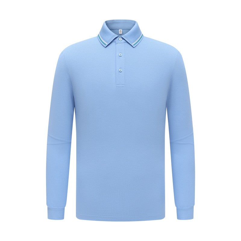 Premium Long Sleeve Pique Polo | Custom Team Uniforms & Corporate Gear